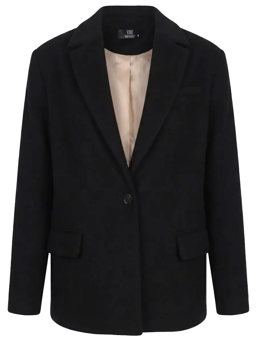 Полупальто шерстяное