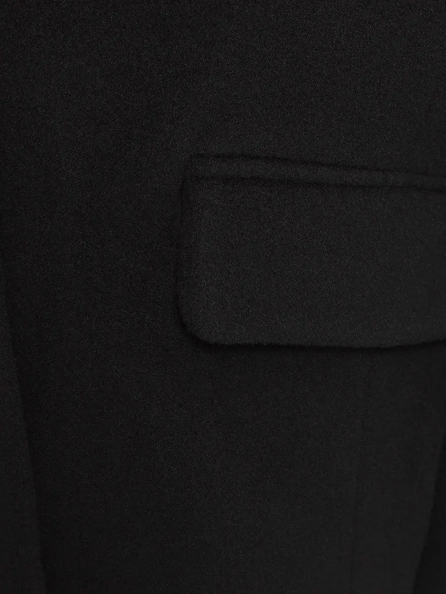 Полупальто шерстяное