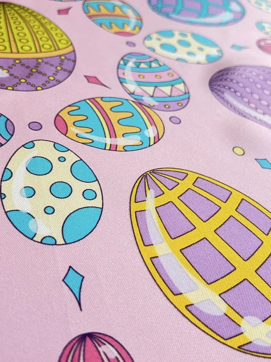 Платок шелковый Узоры