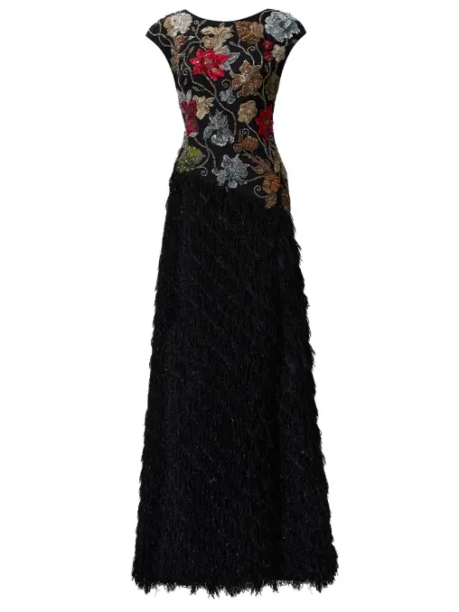 Платье с ручной вышивкой PERCE-NEIGE