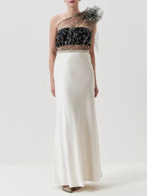 Платье шелковое PERCE-NEIGE