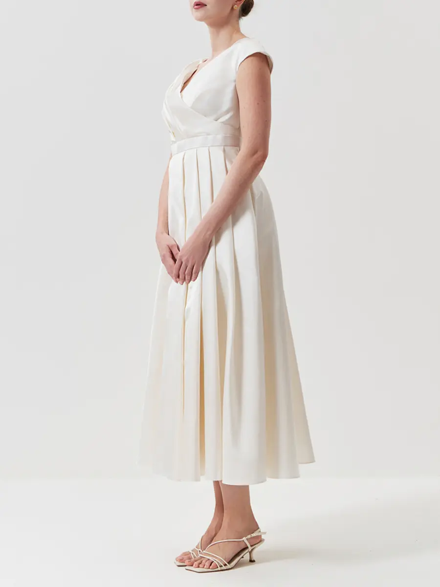 Платье шелковое