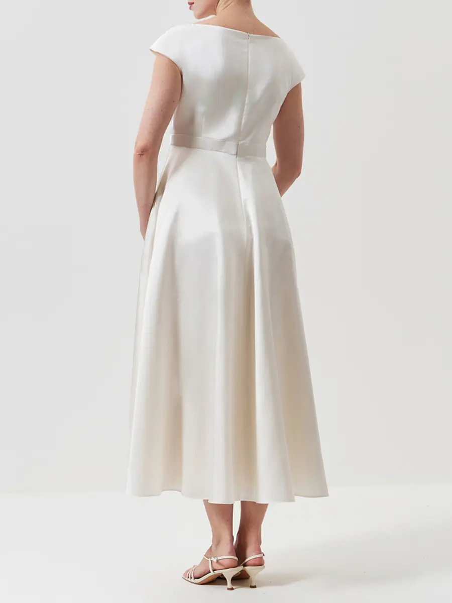 Платье шелковое