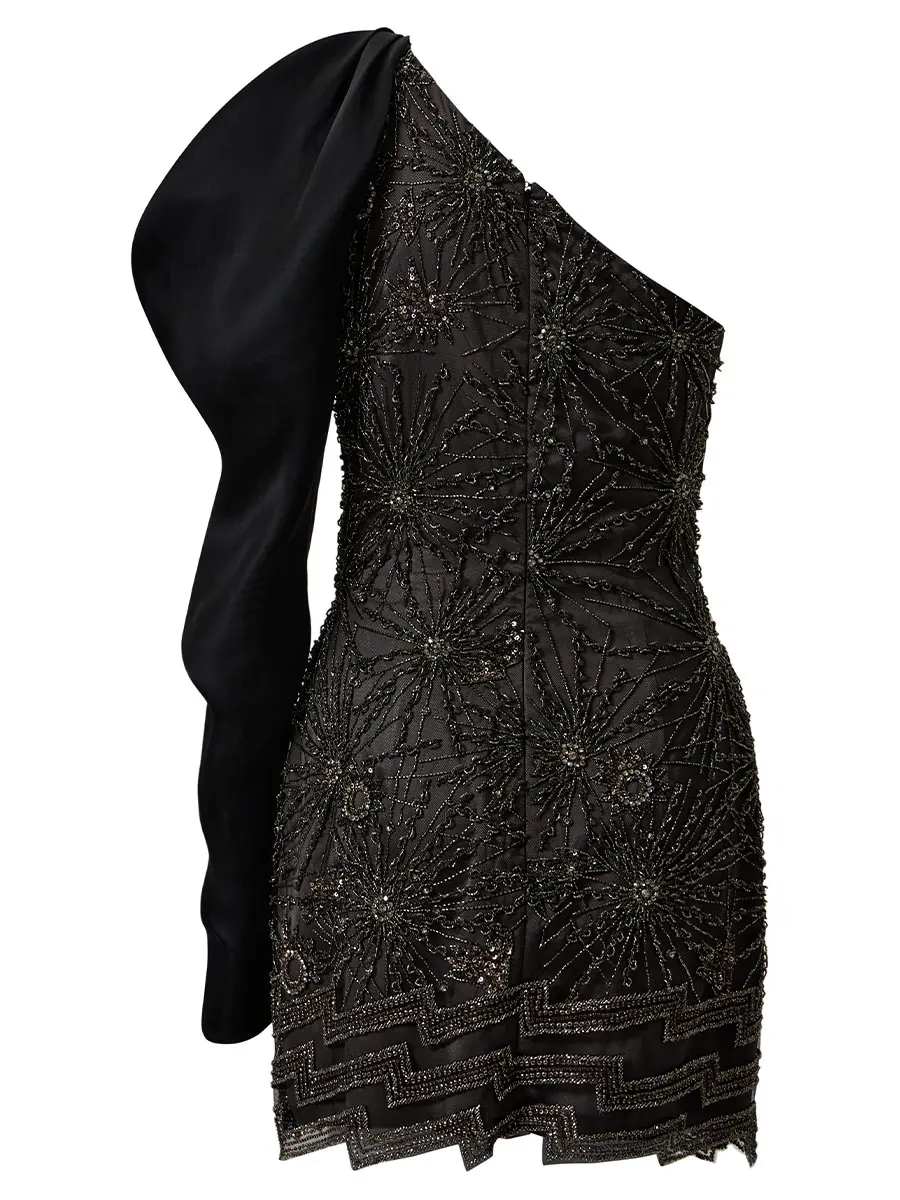 Платье шелковое