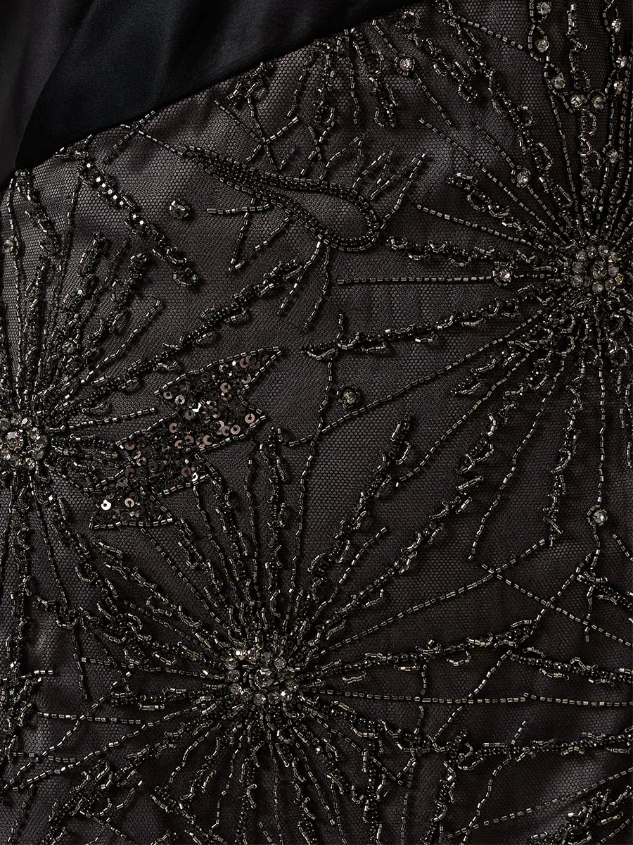 Платье шелковое