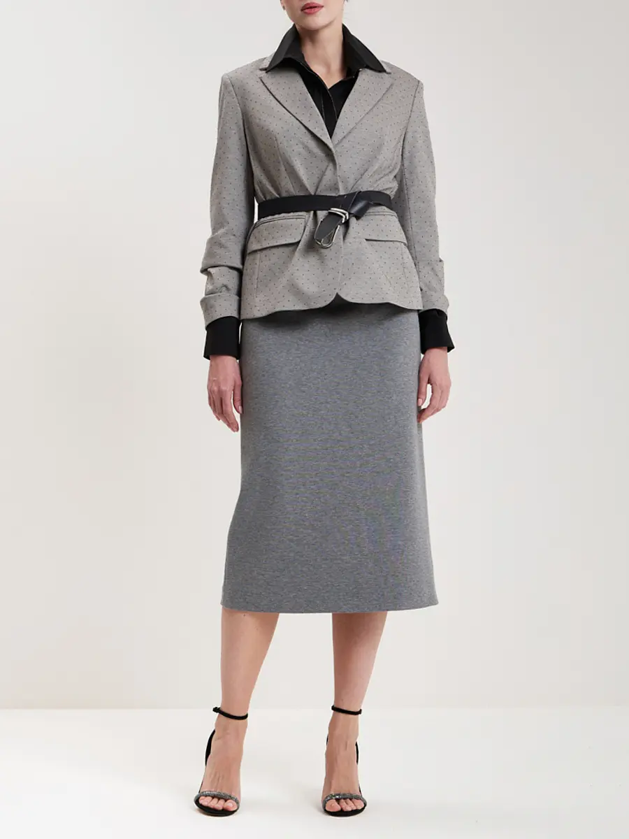 Юбка из шерсти