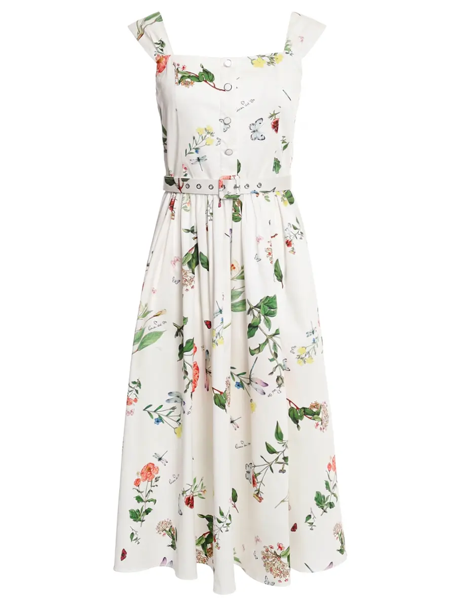 Платье хлопковое