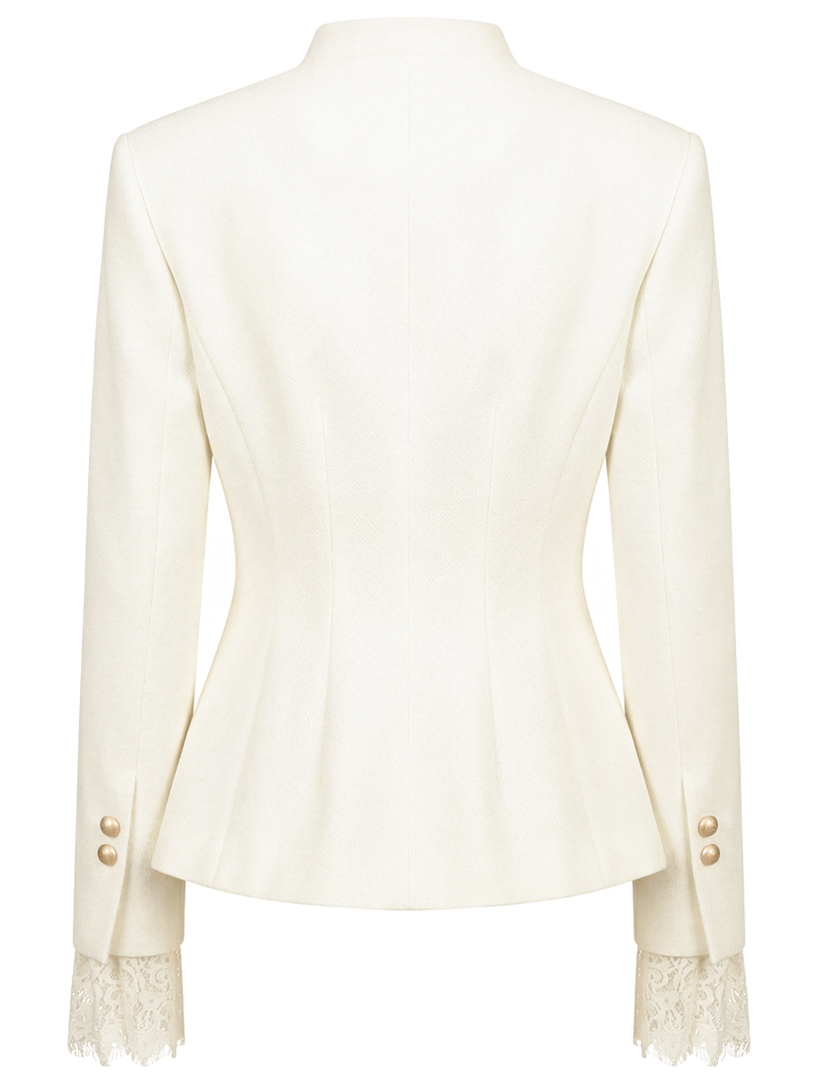 Жакет однотонный