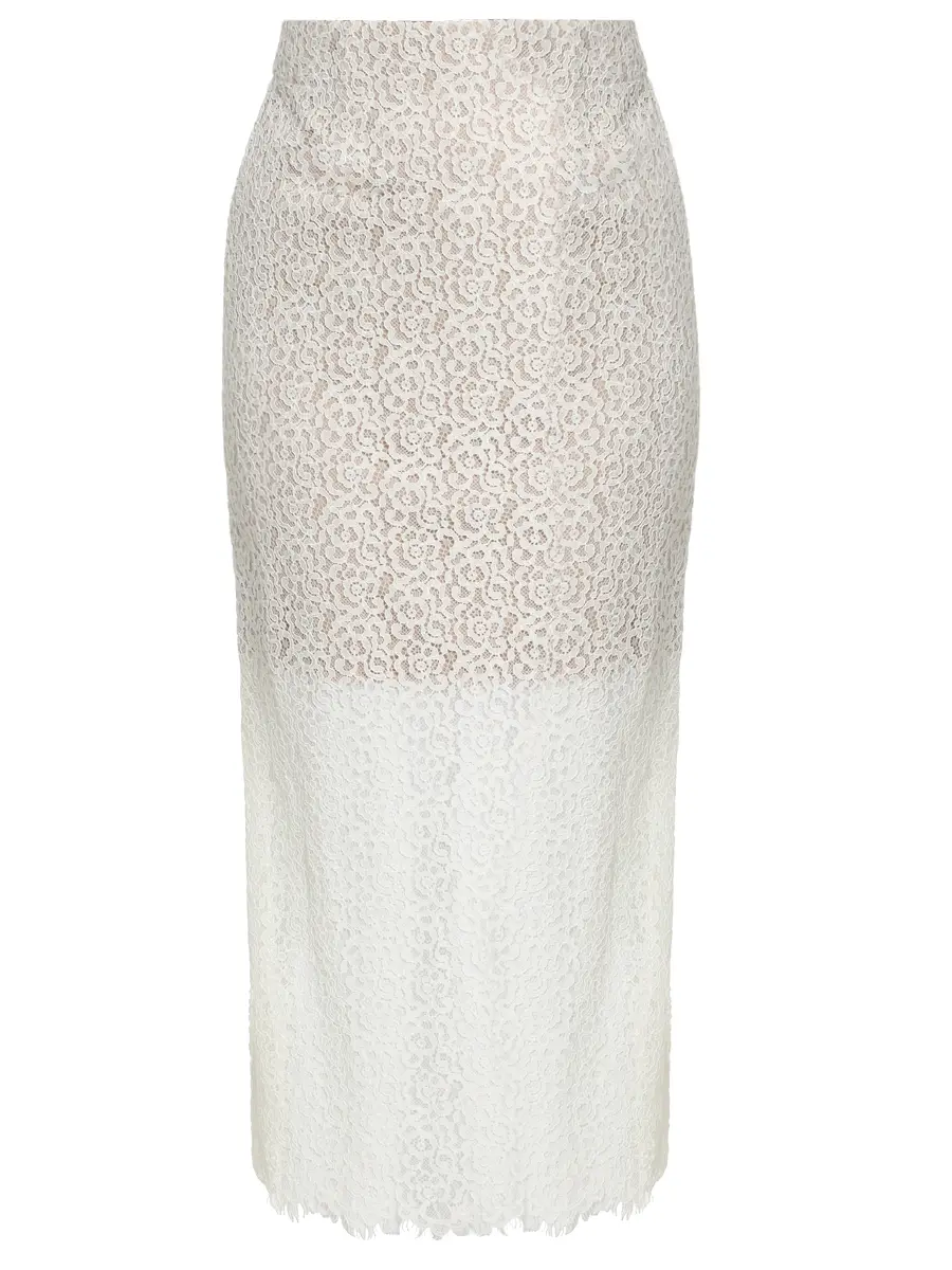 Юбка из кружева