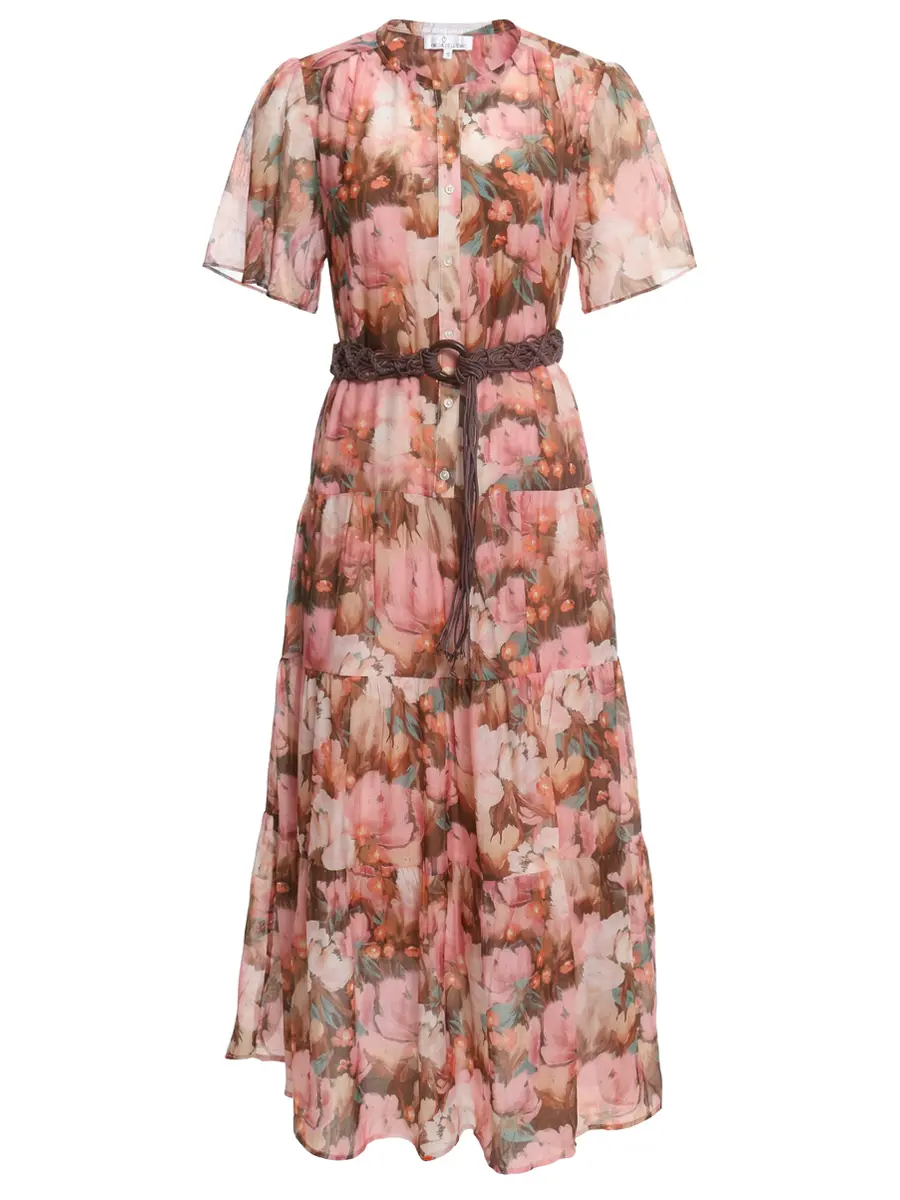 Платье из тенселя