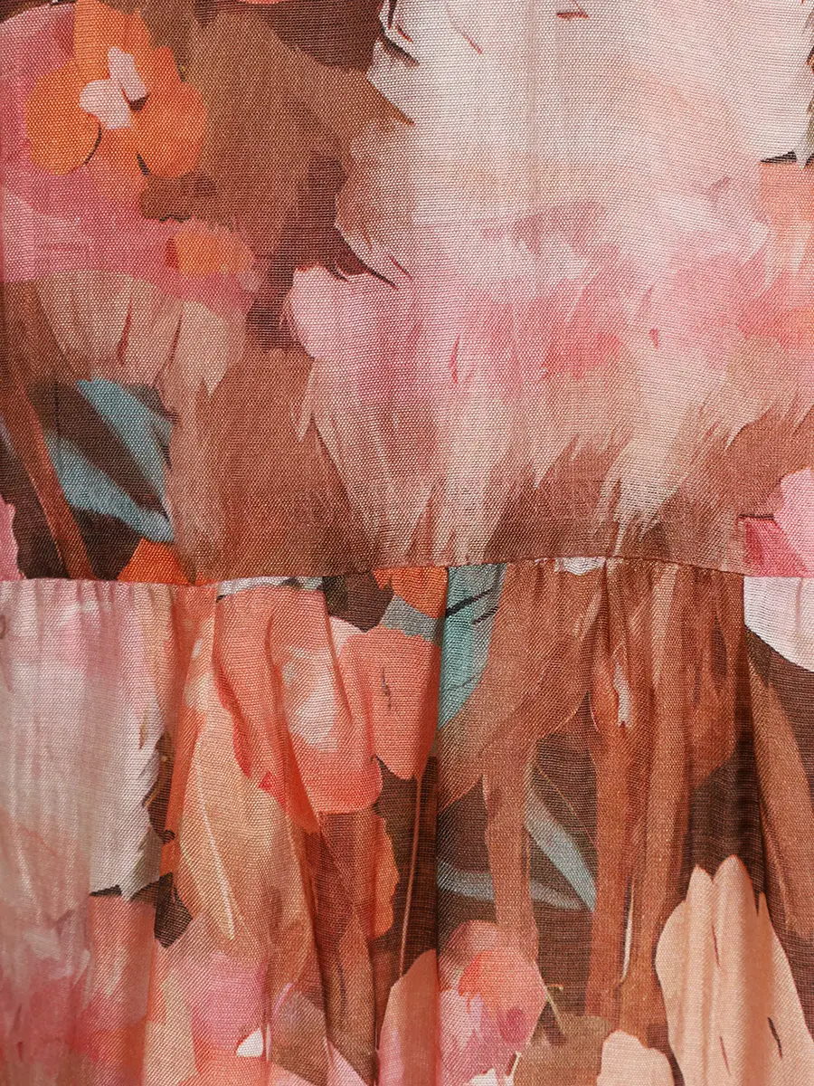 Платье из тенселя