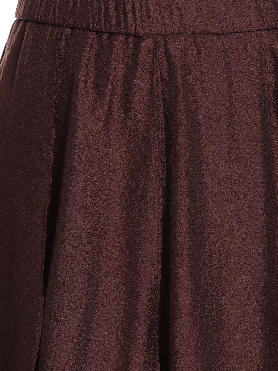 Юбка однотонная