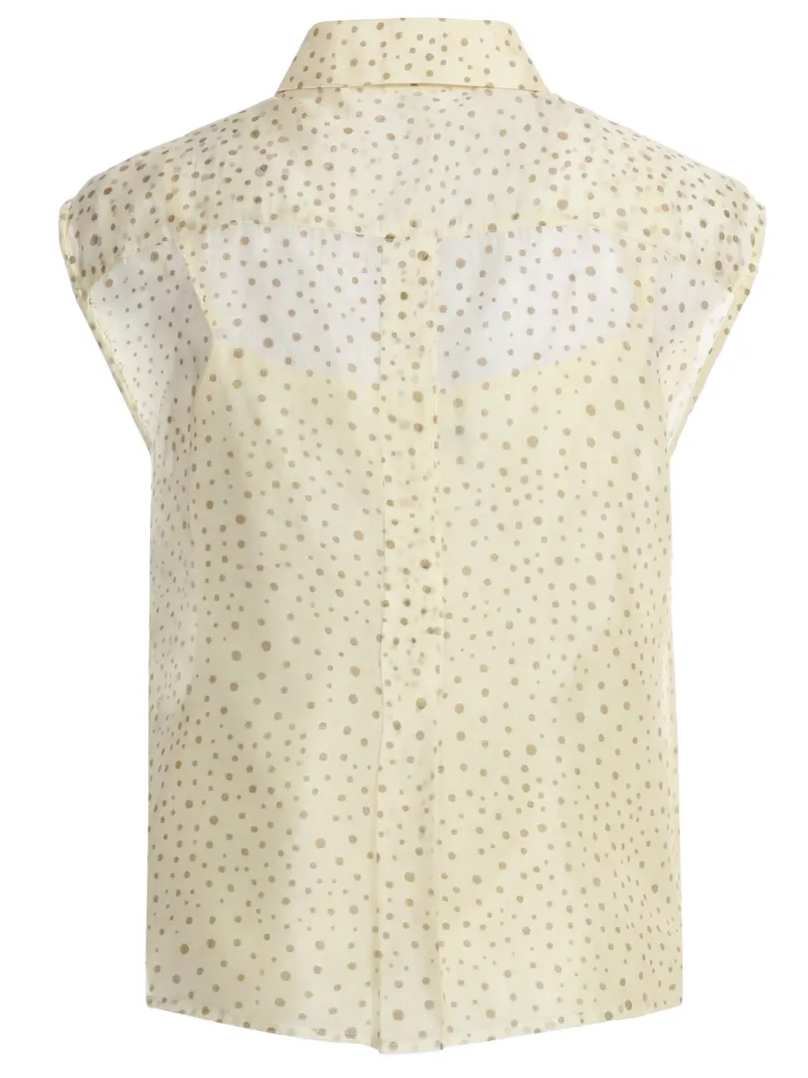 Блуза с принтом