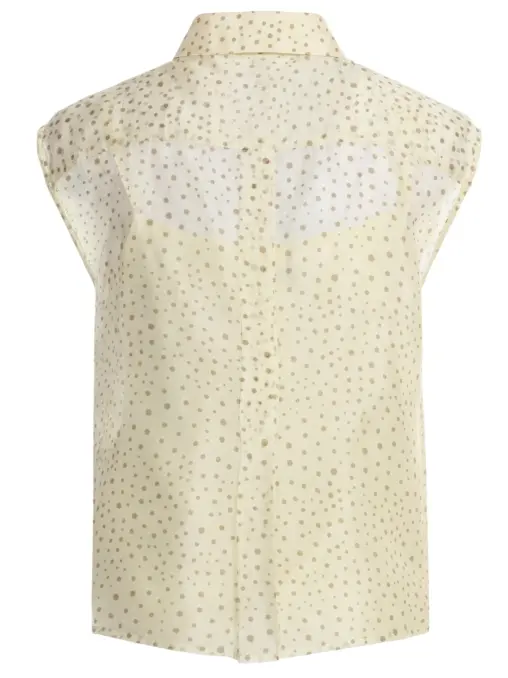 Блуза с принтом EMILIA DELL'ORO