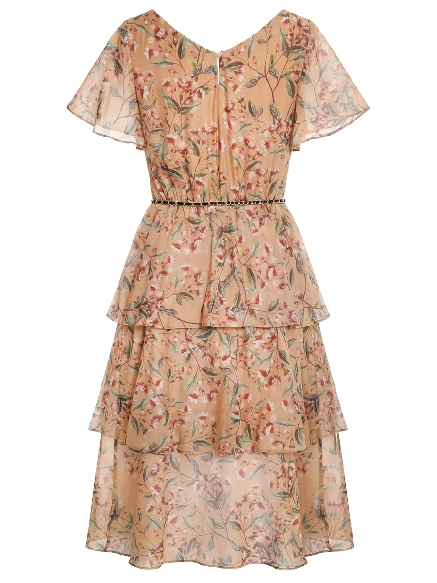 Платье из тенселя