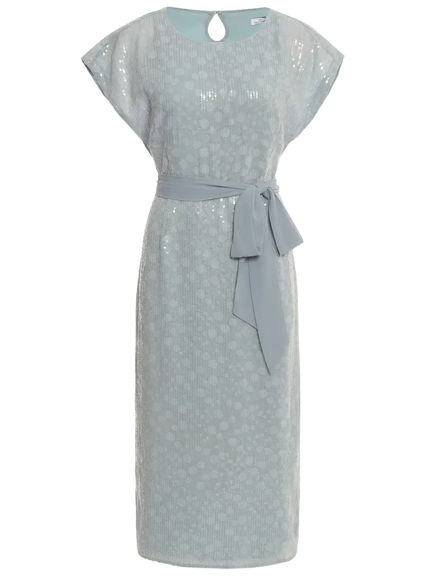 Платье с пайетками