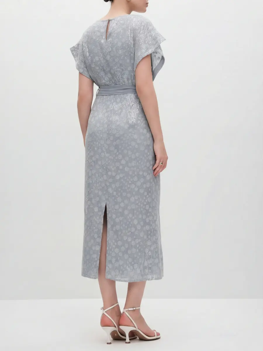 Платье с пайетками