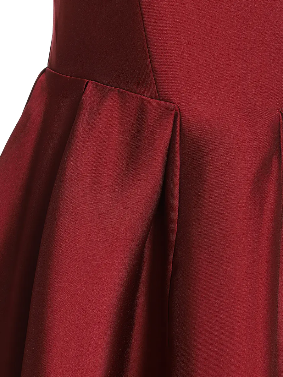 Платье однотонное