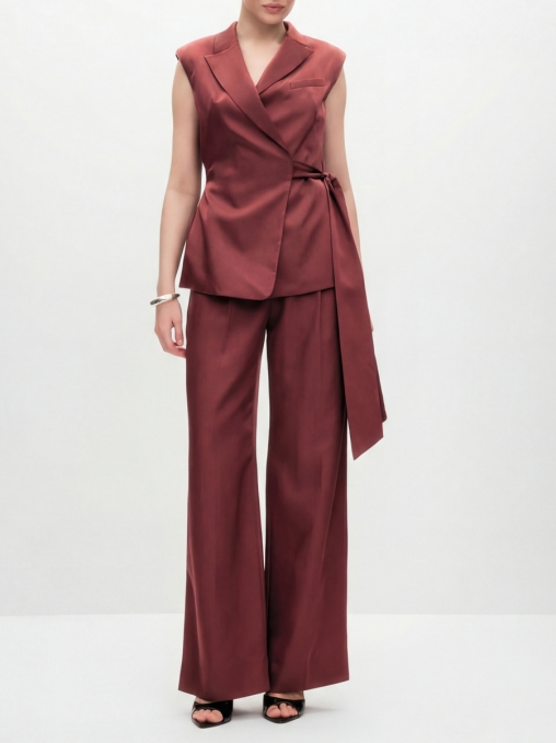 Жилет однотонный EMILIA DELL'ORO