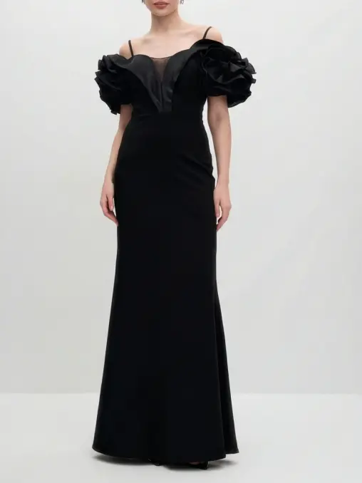 Платье однотонное EMILIA DELL'ORO