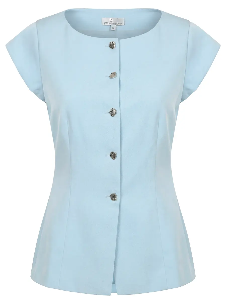 Жакет однотонный