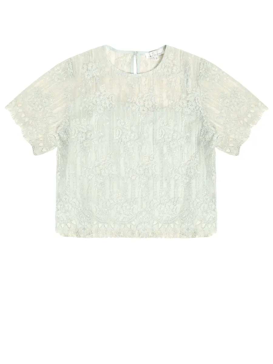 Блуза из кружева