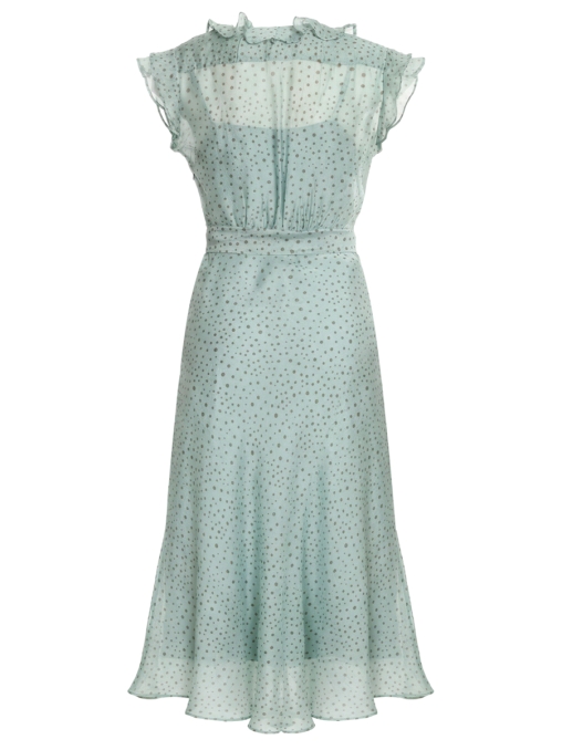 Платье с принтом EMILIA DELL'ORO