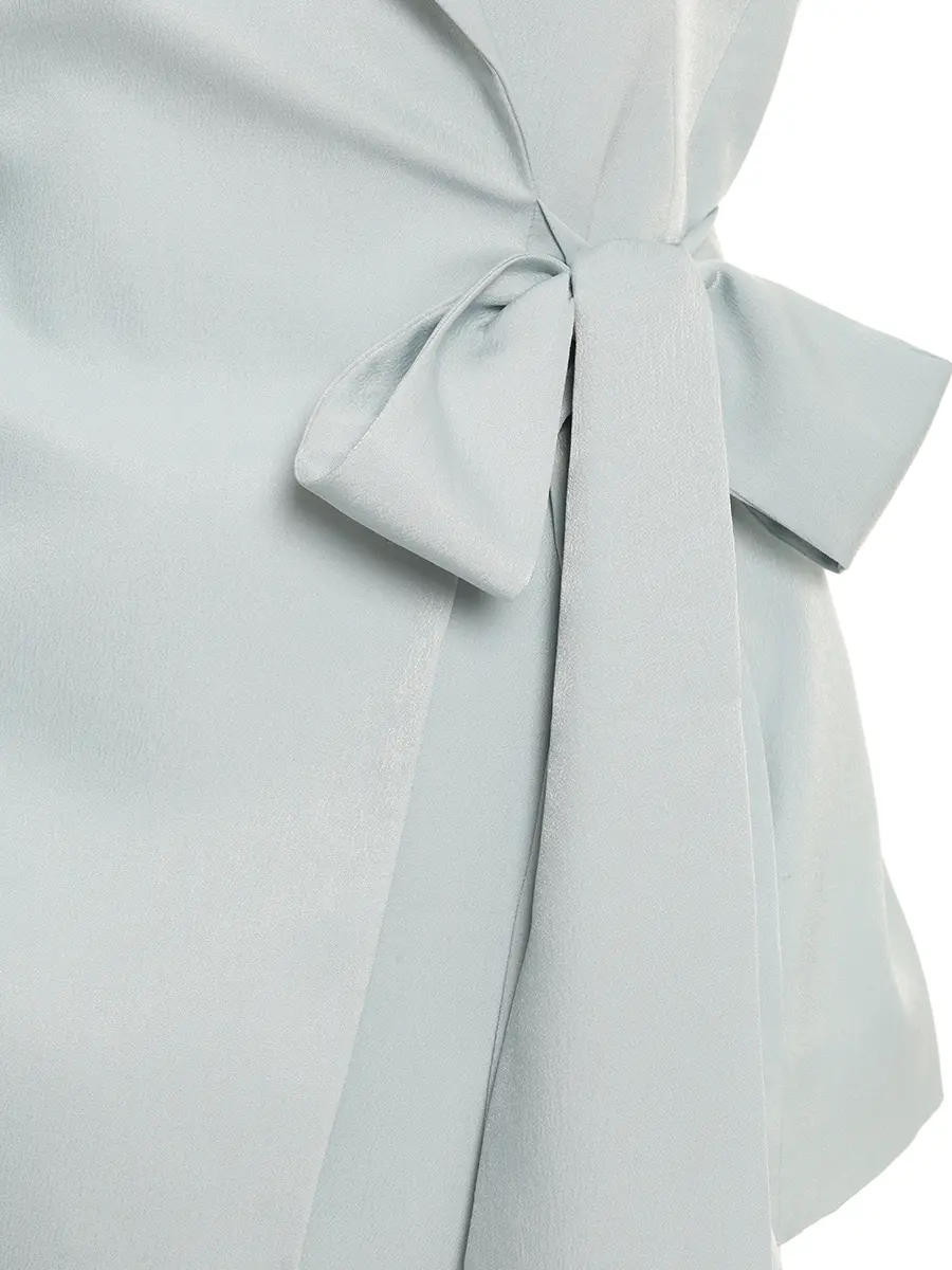 Жилет однотонный