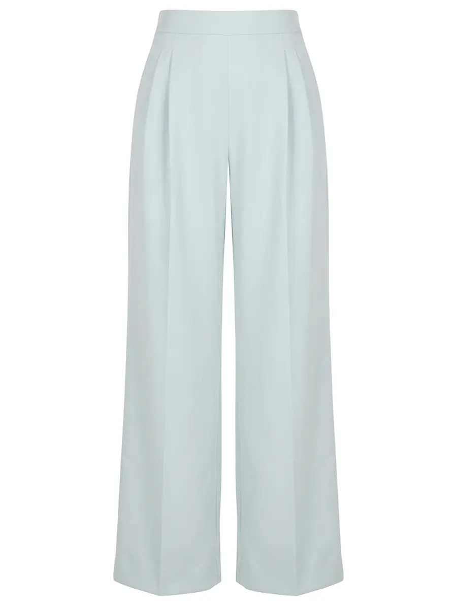 Брюки однотонные