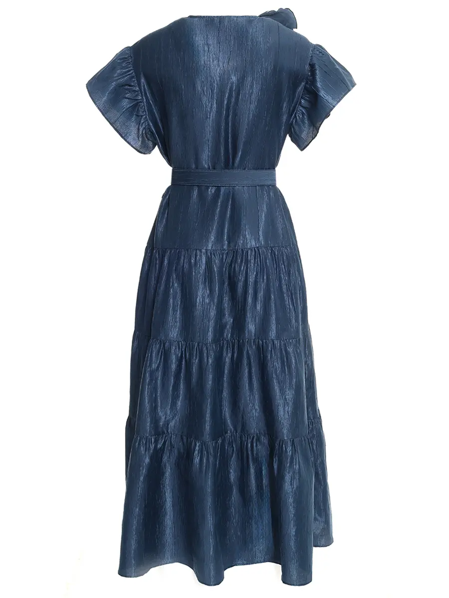 Платье однотонное