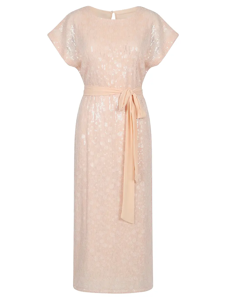 Платье с пайетками