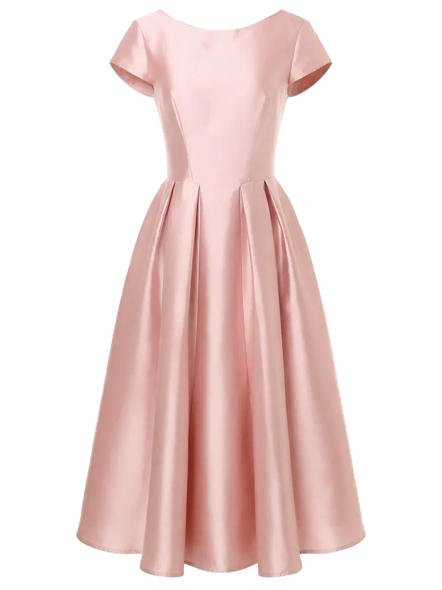 Платье однотонное