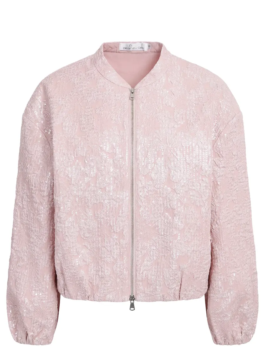 Бомбер с пайетками