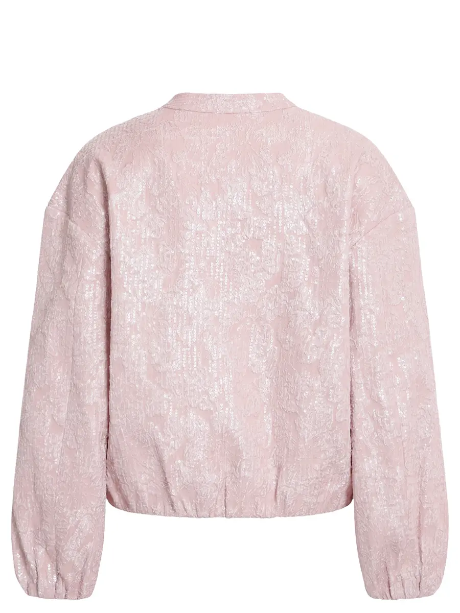 Бомбер с пайетками