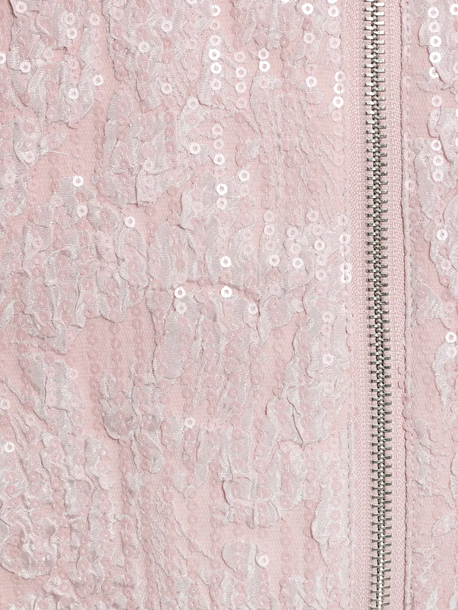 Бомбер с пайетками