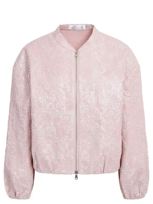 Бомбер с пайетками EMILIA DELL'ORO