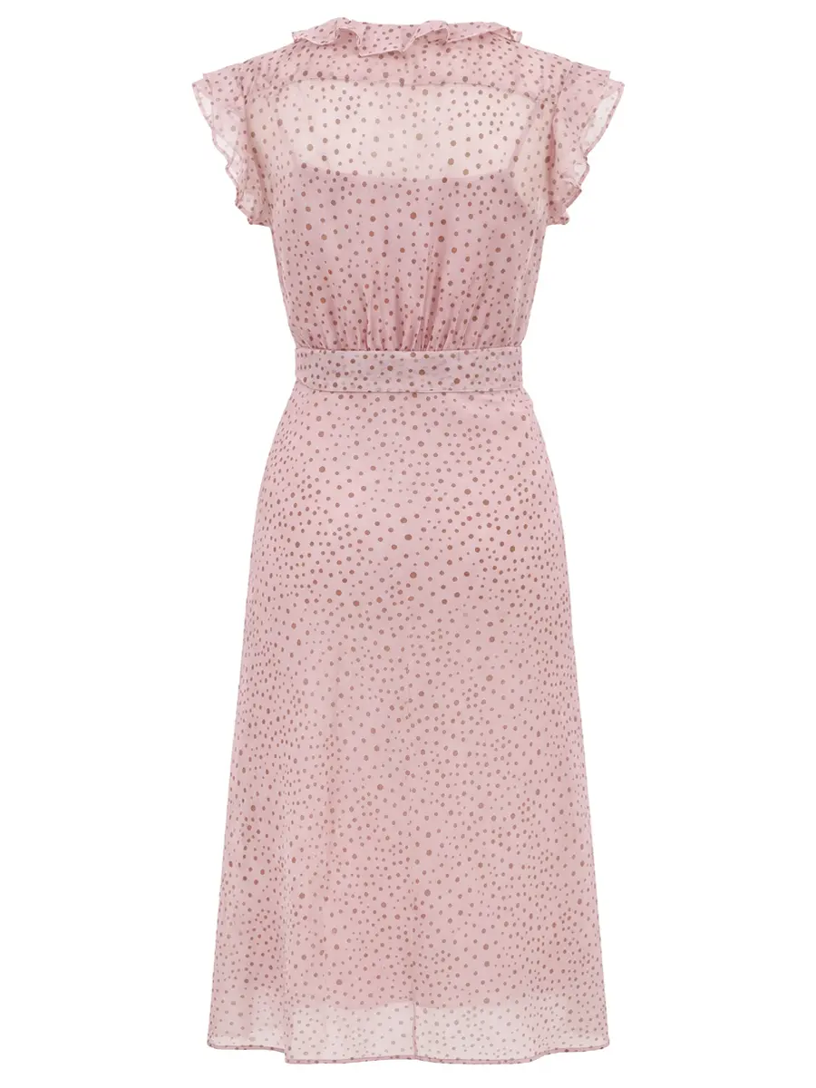 Платье с принтом