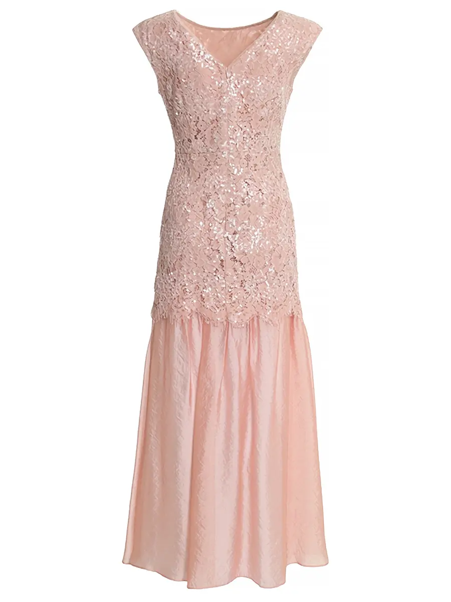 Платье с пайетками