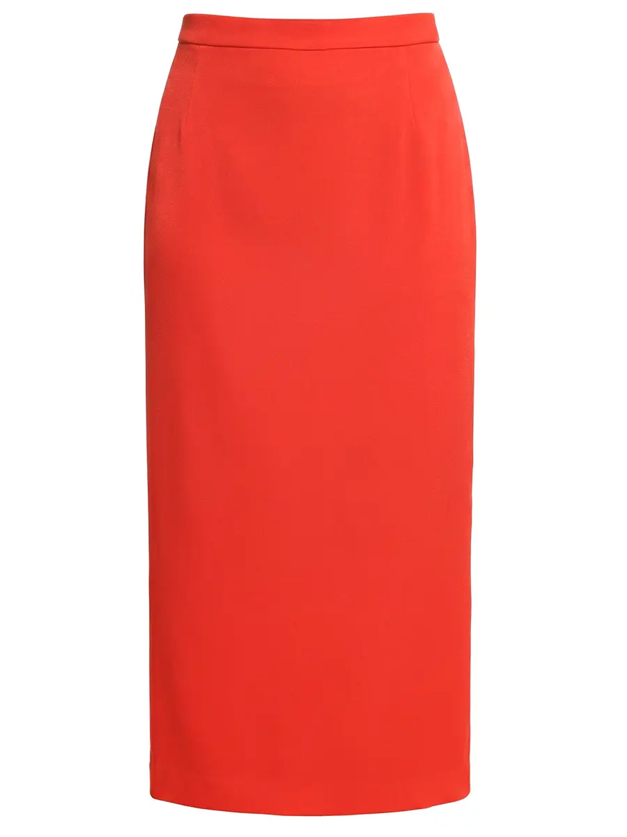 Юбка однотонная