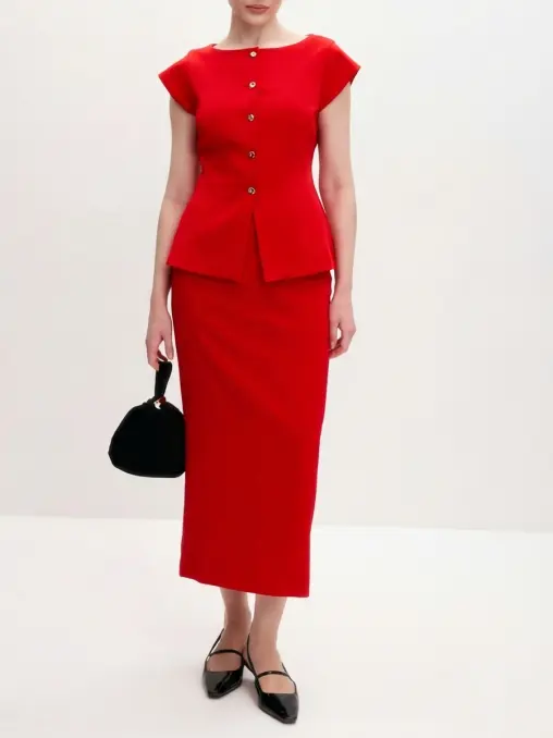 Юбка однотонная EMILIA DELL'ORO