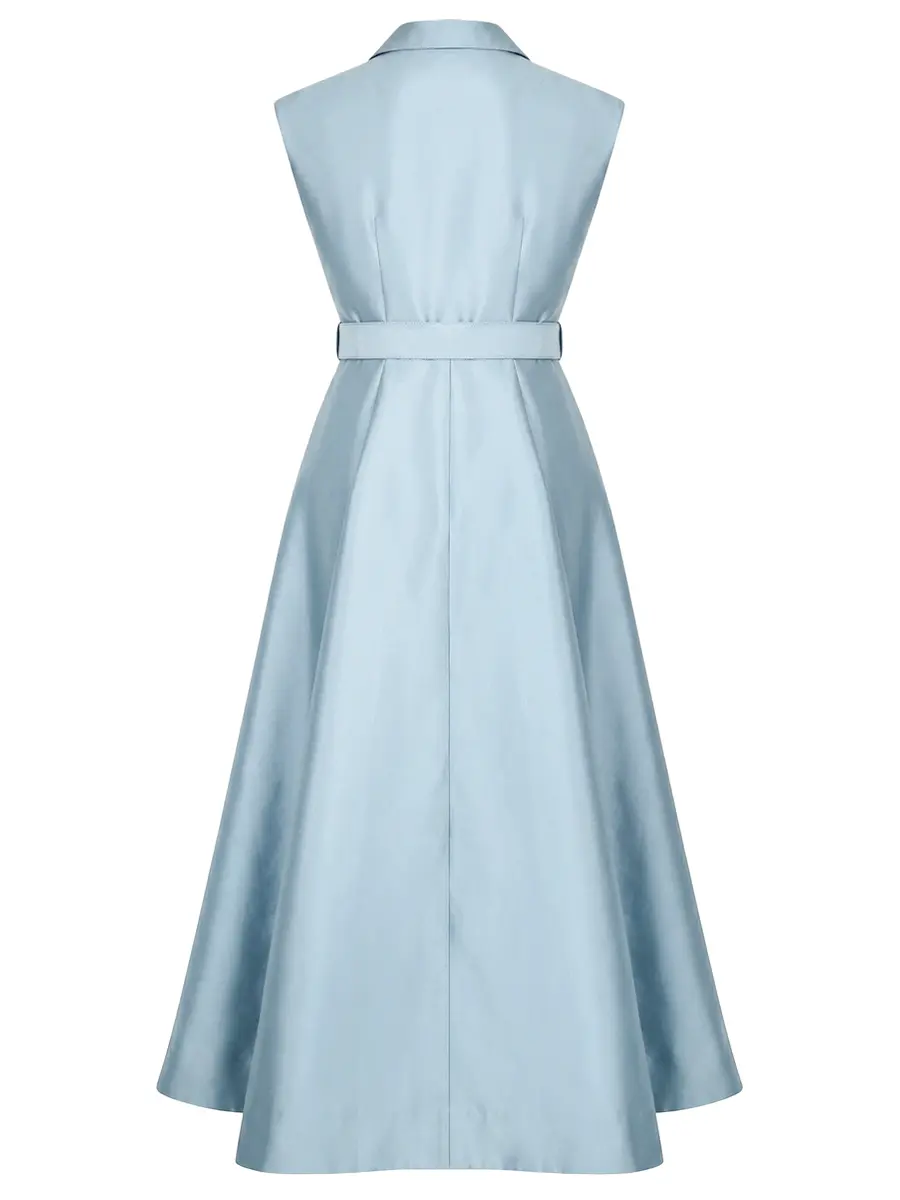 Платье однотонное