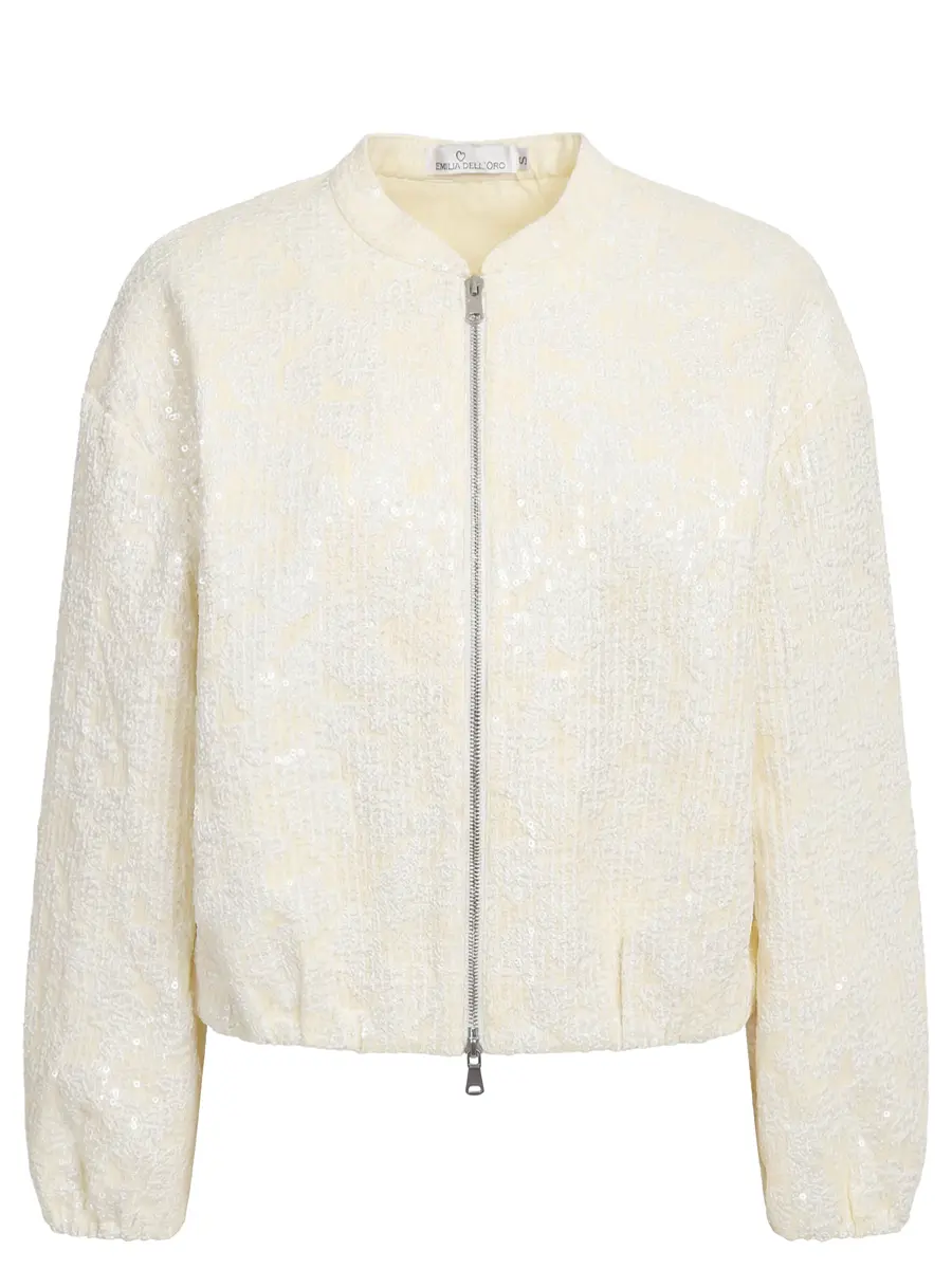 Бомбер с пайетками