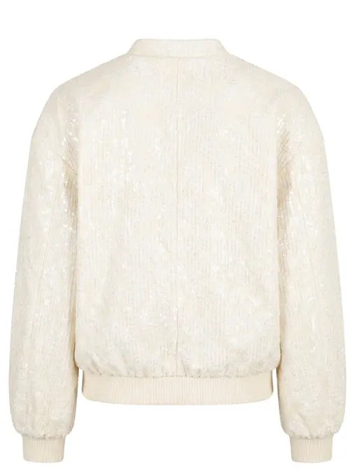 Бомбер с пайетками EMILIA DELL'ORO