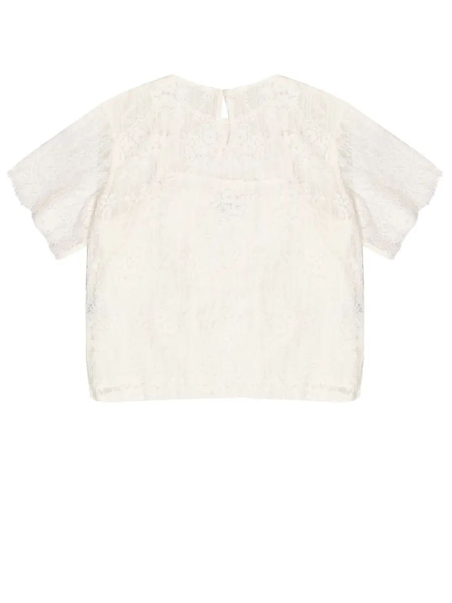 Блуза из кружева