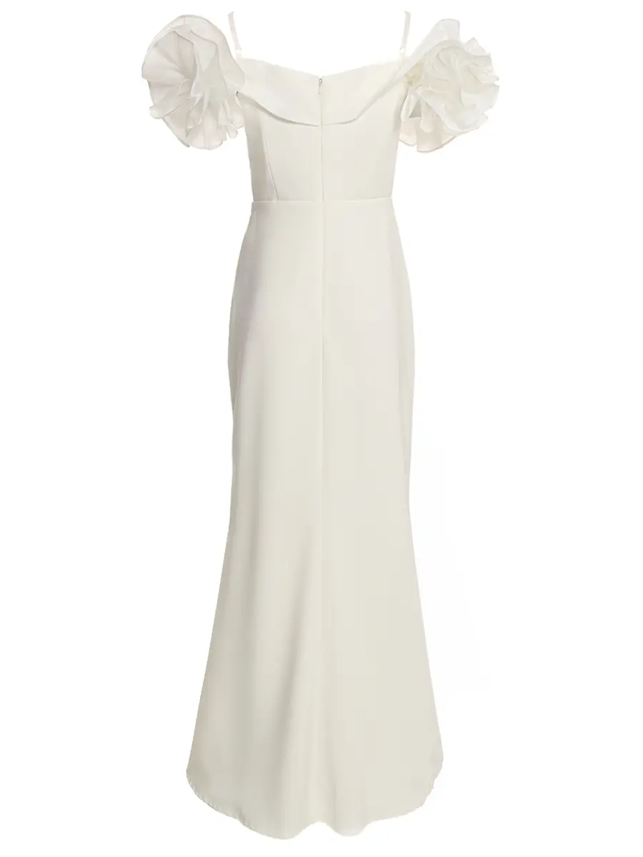 Платье однотонное