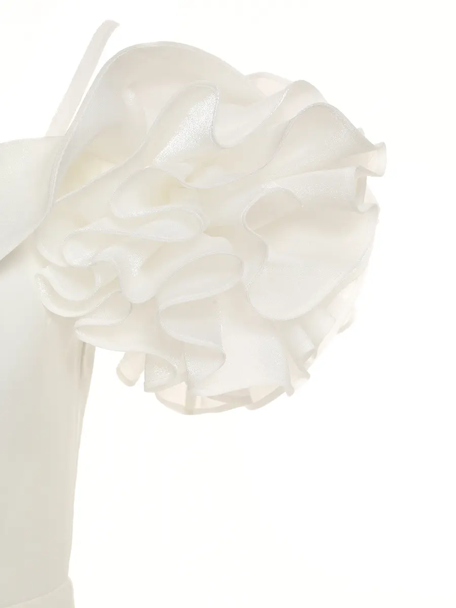 Платье однотонное