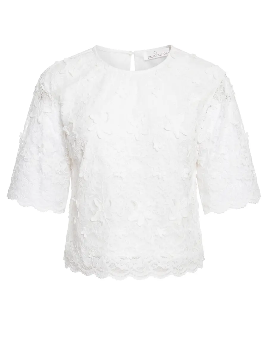 Блуза из кружева