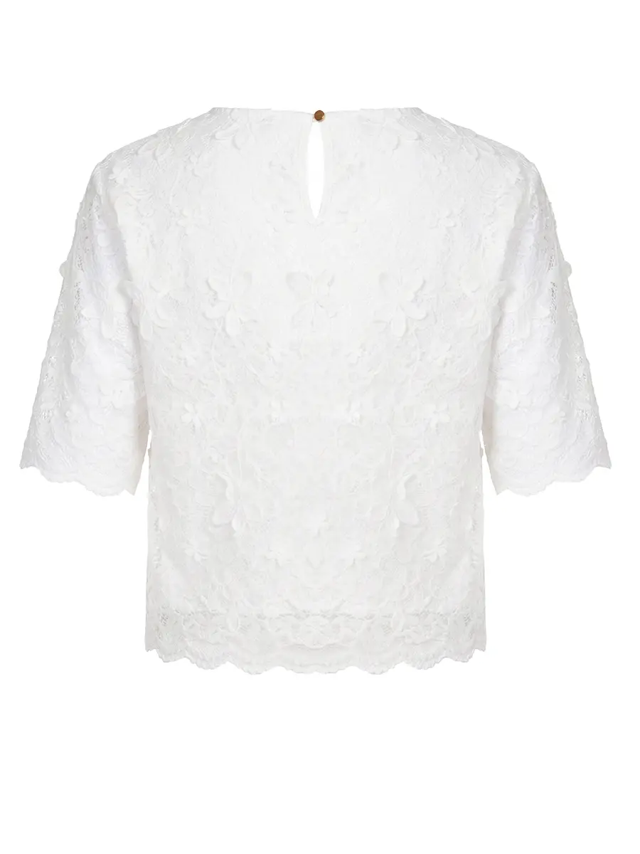 Блуза из кружева