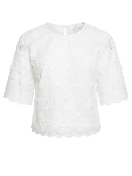 Блуза из кружева EMILIA DELL'ORO