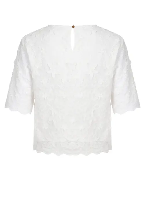 Блуза из кружева EMILIA DELL'ORO